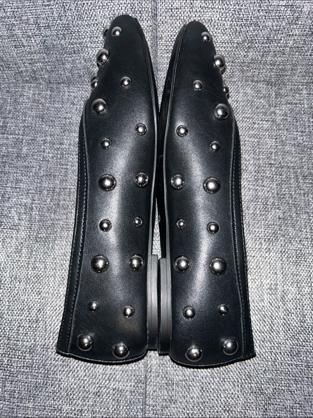 NEW - a new day Black Studded Ballet Flats - Picture 6 of 9